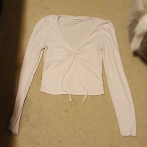 Pastel Pink Long Sleeve Top